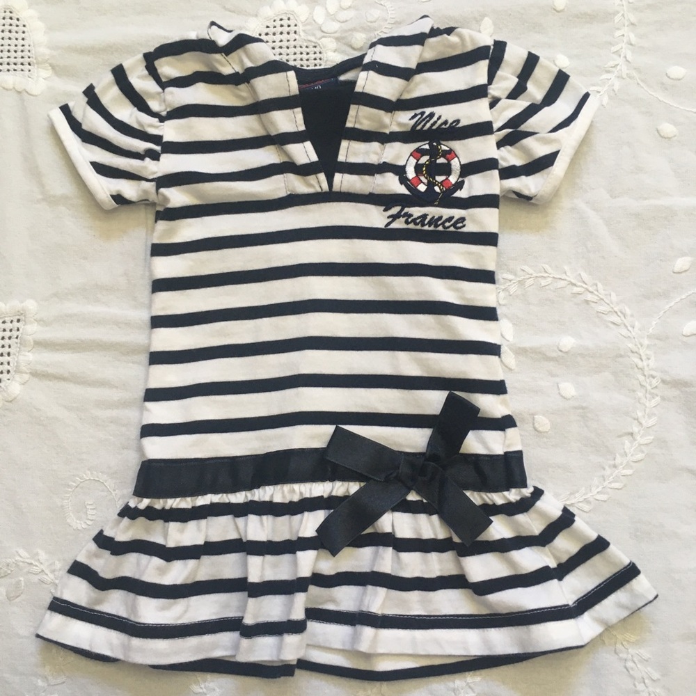 Striped Sailor Dress From Nice, FR